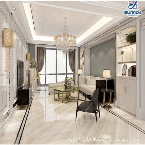 Best quality various types stone look 36x36 ceramic polished tile floor,home grey full porcelain glazed vitrified floor tiles